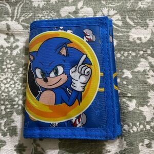 Sonic the Hedgehog Blue Kids Wallet